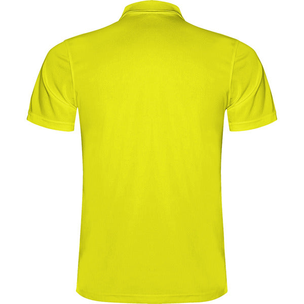 Roly MONZHA 0404 Men's Short-Sleeve Technical Polo Shirt