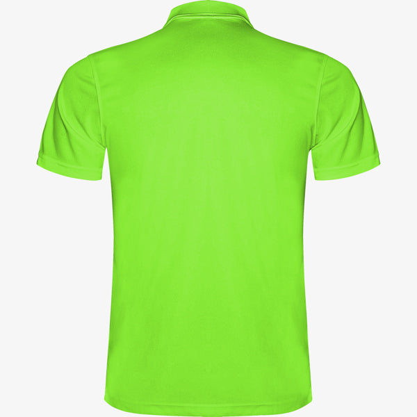 Roly MONZHA 0404 Men's Short-Sleeve Technical Polo Shirt