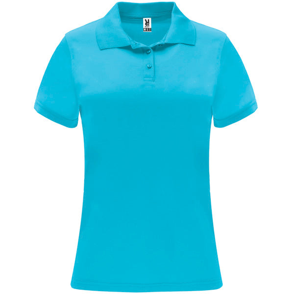Roly MONZHA WOMAN 0410 Women's Short-Sleeve Technical Polo Shirt