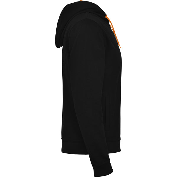 Roly FUJI SU1105 Men's Hooded Zip Sweatshirt