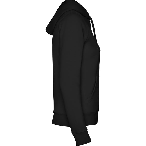 Roly VELETA CQ6425 Women's Fitted Zip-Up Hooded Sweatshirt