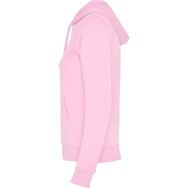 Roly VELETA CQ6425 Women's Fitted Zip-Up Hooded Sweatshirt