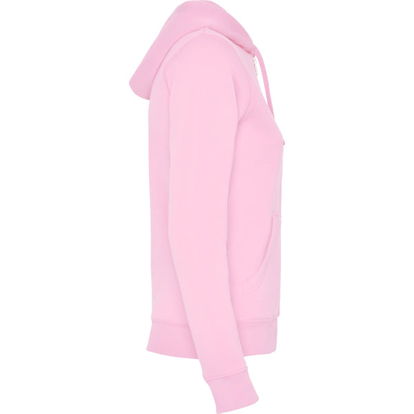 Roly VELETA CQ6425 Women's Fitted Zip-Up Hooded Sweatshirt