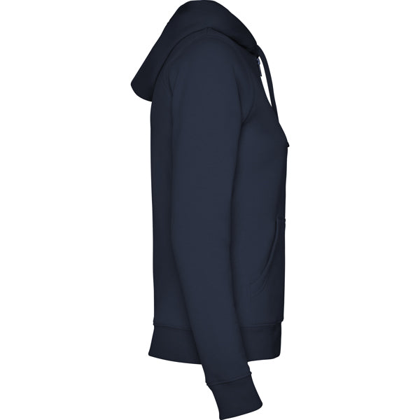 Roly VELETA CQ6425 Women's Fitted Zip-Up Hooded Sweatshirt