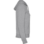 Roly VELETA CQ6425 Women's Fitted Zip-Up Hooded Sweatshirt