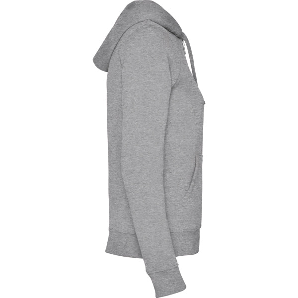 Roly VELETA CQ6425 Women's Fitted Zip-Up Hooded Sweatshirt
