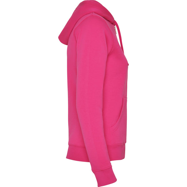 Roly VELETA CQ6425 Women's Fitted Zip-Up Hooded Sweatshirt