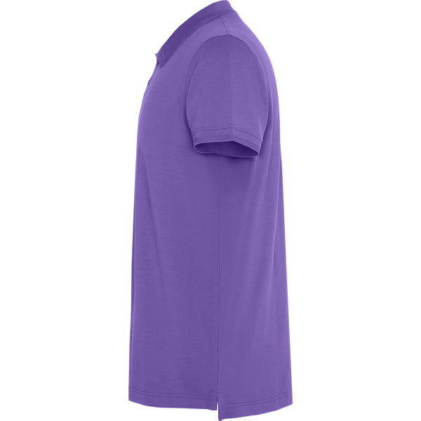 Roly WOS 6441 Unisex Short-Sleeved Piqué Polo Shirt