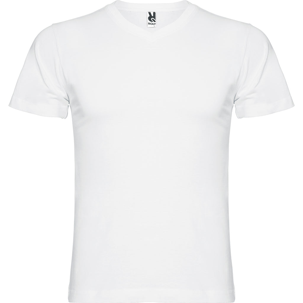 Roly SAMOYEDO 6503 Men's Short-Sleeve V-Neck T-Shirt