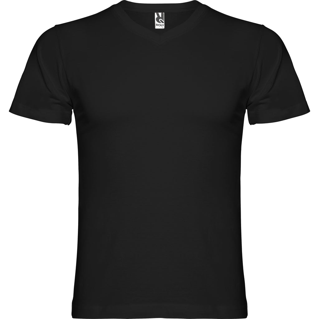 Roly SAMOYEDO 6503 Men's Short-Sleeve V-Neck T-Shirt