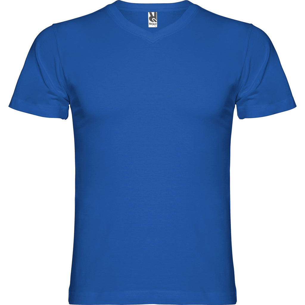 Roly SAMOYEDO 6503 Men's Short-Sleeve V-Neck T-Shirt