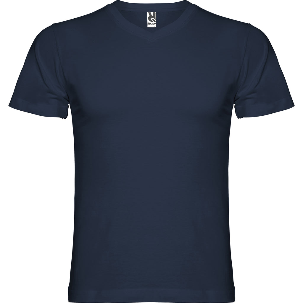 Roly SAMOYEDO 6503 Men's Short-Sleeve V-Neck T-Shirt