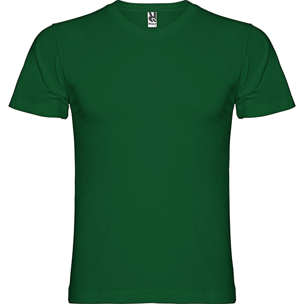 Roly SAMOYEDO 6503 Men's Short-Sleeve V-Neck T-Shirt