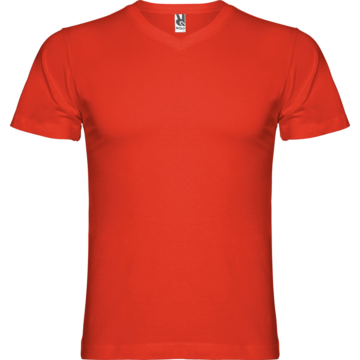 Roly SAMOYEDO 6503 Men's Short-Sleeve V-Neck T-Shirt