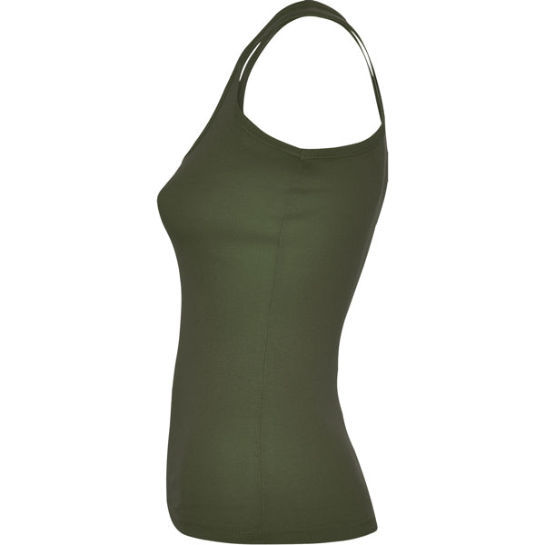 Roly CAROLINA 6517 Women's Ribbed Racerback Tank Top