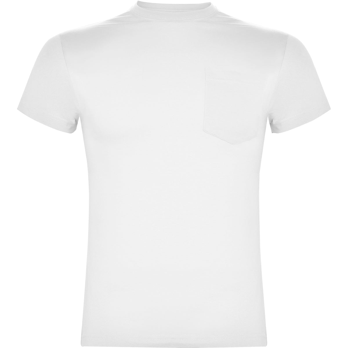 Roly TECKEL 6523 Men's Short Sleeve T-Shirt with Chest Pocket