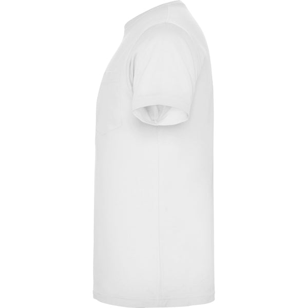 Roly TECKEL 6523 Men's Short Sleeve T-Shirt with Chest Pocket
