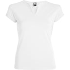 Roly BELICE 6532 Women's Fitted V-Neck Short Sleeve T-Shirt