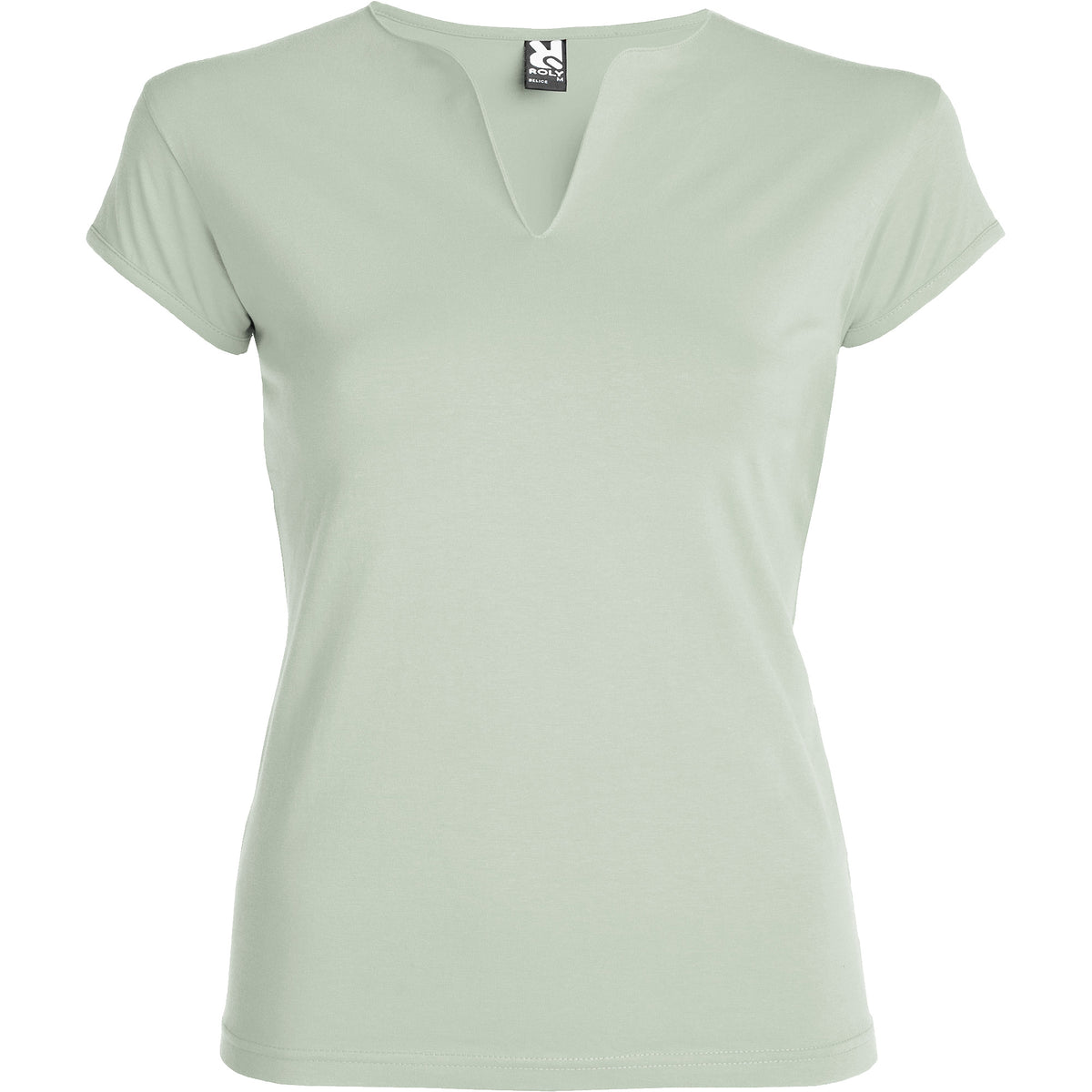 Roly BELICE 6532 Women's Fitted V-Neck Short Sleeve T-Shirt