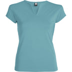 Roly BELICE 6532 Women's Fitted V-Neck Short Sleeve T-Shirt