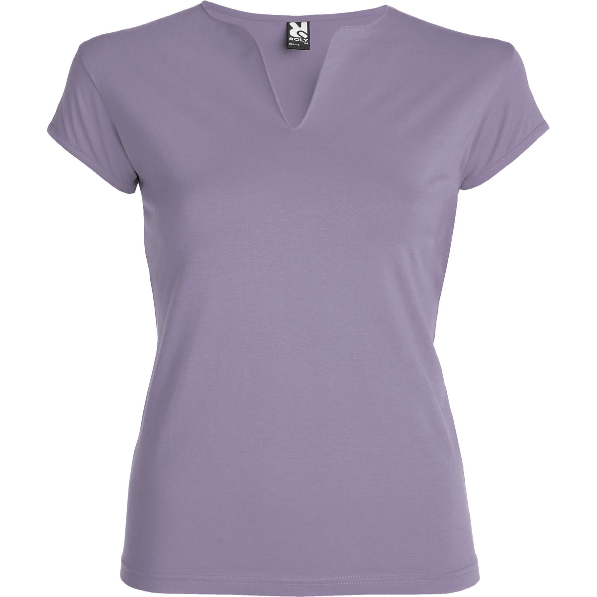 Roly BELICE 6532 Women's Fitted V-Neck Short Sleeve T-Shirt