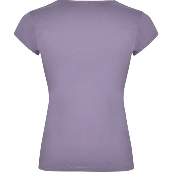 Roly BELICE 6532 Women's Fitted V-Neck Short Sleeve T-Shirt