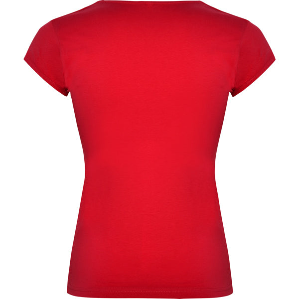 Roly BELICE 6532 Women's Fitted V-Neck Short Sleeve T-Shirt
