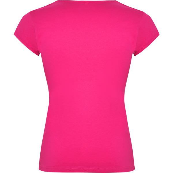Roly BELICE 6532 Women's Fitted V-Neck Short Sleeve T-Shirt