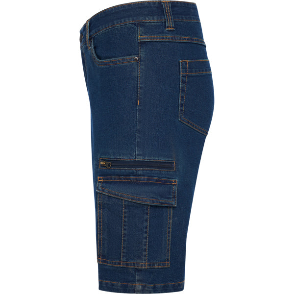 Roly NIVUS 6703 Unisex Denim Shorts