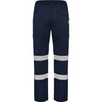 Roly Daily HV reflective work trousers, Navy Blue: supplier product view