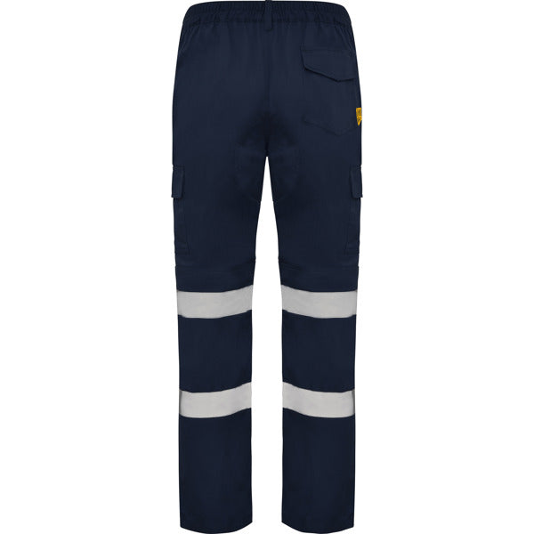 Roly Daily HV reflective work trousers, Navy Blue: supplier product view
