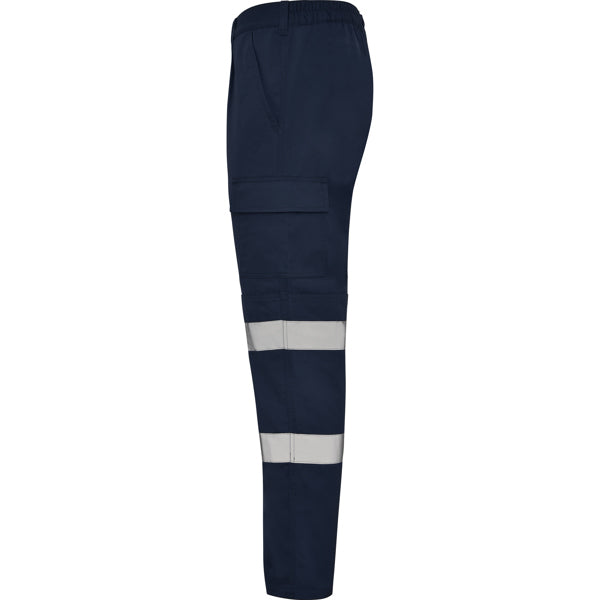 Roly Daily HV reflective work trousers, Navy Blue: supplier product view