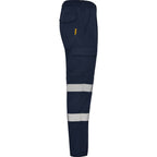 Roly Daily HV reflective work trousers, Navy Blue: supplier product view