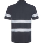 Roly FORAN HV9324 Unisex Enhanced-Visibility Short-Sleeved Polo Shirt