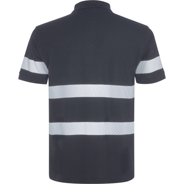 Roly FORAN HV9324 Unisex Enhanced-Visibility Short-Sleeved Polo Shirt