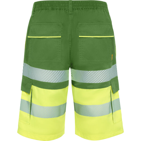 Roly LADA 9328 Unisex High-Visibility Shorts